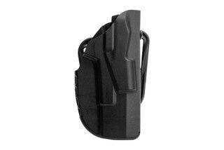 Safariland 7377 7TS ALS Level I Belt Holster for GLOCK 19/23 is made of SafariSeven material.